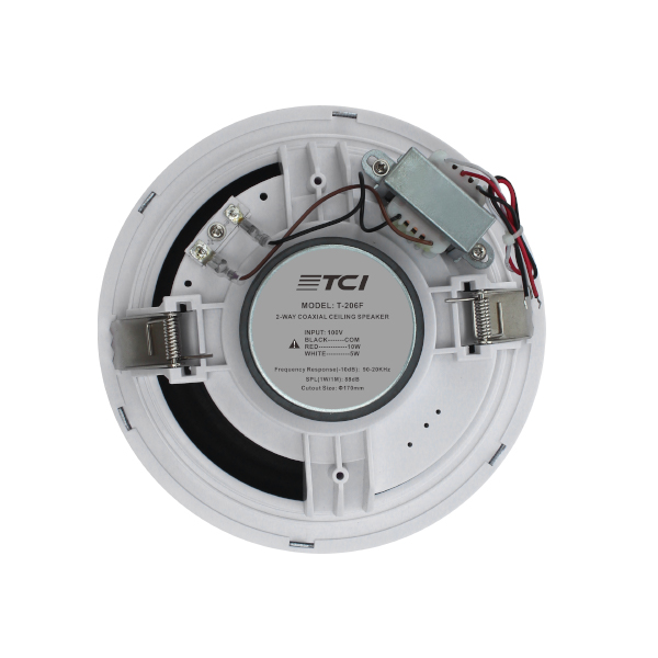 TCI-206F 2-WAY Coaxial Ceiling Speaker 10W